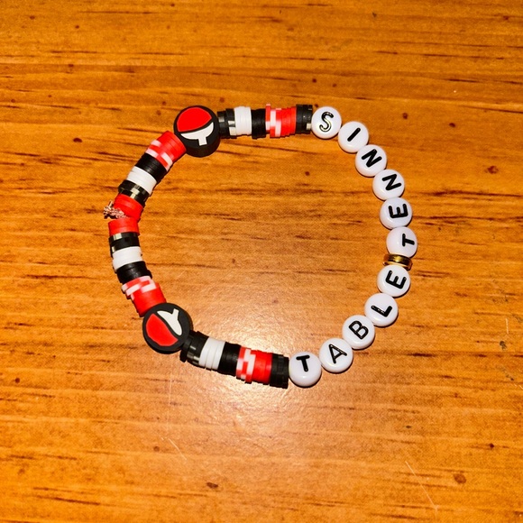 Table Tennis Heishi Bracelet - Picture 5 of 10